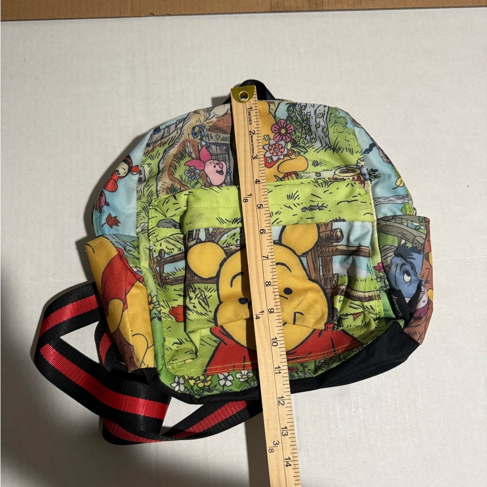 Disney Winnie The Pooh 11 inch Backpack w/ adj Straps‎ #A107 - Picture 6 of 6